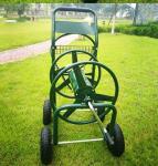 High Capacity Water Hose Reel Cart Easy Setup High Corrosion Resistance