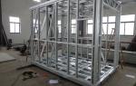 Modern Flat Roof Prefabricated House, Pre-Built Homes Fireproof Mobile Home 40