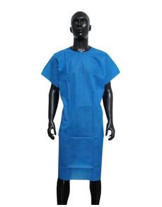 Quality Breathable Hospital Surgical Scrubs Disposable Patient Exam Gowns Non Toxic wholesale
