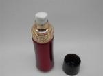 Red Color Cosmetic Glass Bottles With 50ml 100ml 120ml Capacity For Anti Aging