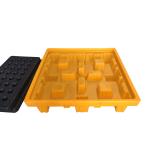 Heavy Duty Plastic Spill Pallets 1 Drum Spill Containment Pallet