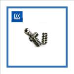 316 Stainless Steel Miniature Worm Gear Parts Passivation For Coffee Machine