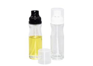Quality 200ml Perfume Essential Oil Packaging Glass Bottle PP Pump Oil Sprayer Bottle For Cooking UKP17 wholesale