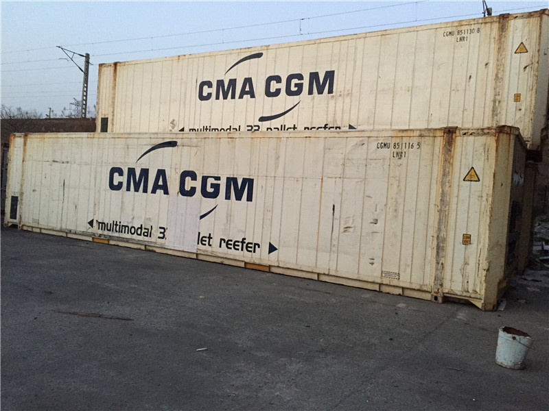 Transport 45ft High Cube Container Steel Second Hand Freezer Containers