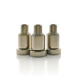Stainless Steel Panel Spring Locating Pins Bright Finish Metal Screw Fastener