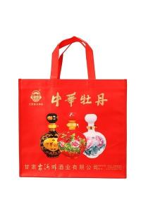 China Wholesale Cheap Price Custom liqueur Non Woven Tote Bag With Own Logo on sale