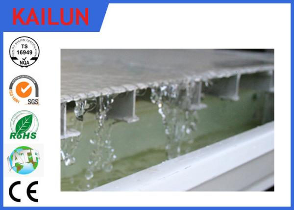 Waterproof Aluminium Construction Profiles , Extruded 6063 Aluminum Decking