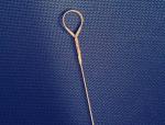 0.9x700mm Flanged Wire Heald Nylon Covered With Welded Eyelet