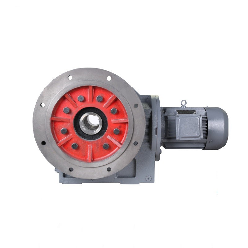 High Torque Inline Motor Gearbox Helical Bevel Speed Reducer