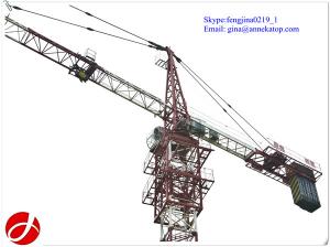 Quality 8t Max.Lifting Capacity QTZ80-6010 construction tower crane wholesale