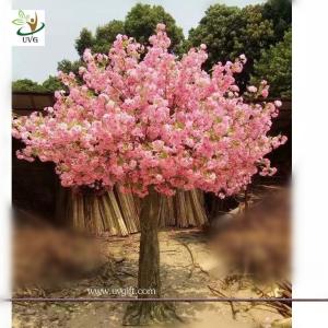 Quality UVG CHR119 pink artificial chinese cherry blossom tree for indoor party landscaping wholesale