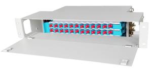 Quality 2U Optical Fiber Distribution Frame Module 24Fiber 19inch Rack Mount wholesale