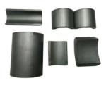 Permanent Ferrite Arc Magnet SrO / Bao / Fe2O3 Material For Motor Generator