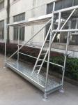Aluminium Plywood Trapdoor Platform With Ladder Construction Use