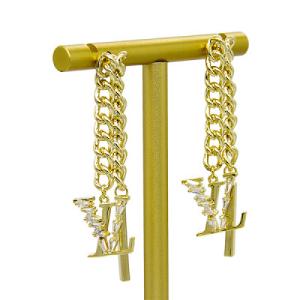 Quality 0.8 x 10mm Pearl Chandelier Earrings 14k Gold Long Hoop Earrings For Women wholesale