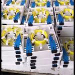 OEM Fiber Optic Plate , 4 Core Wall Mount Fiber Termination Box For FTTH