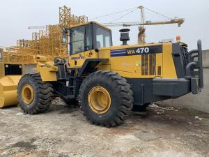 Quality Power Shift 203KW 4.2cbm Bucket Used KOMATSU Loader WA470-6 wholesale