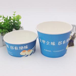 Quality Cold Food Salad Eco Paper Bowls Kraft Bowl 750ml Custom Logo wholesale