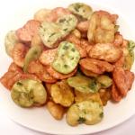 Kids Flavorite Colorful Broad Bean Chips Mixed Halal seaweed flavor Snacks