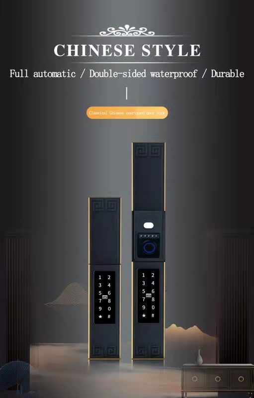 Luxury IP68 Waterproof Digital Lock TTlock APP Password Fingerprint Locks