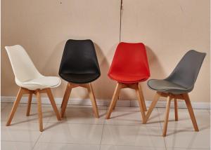 Quality No Deformation Contemporary Wood Dining Chairs , Luxury Modern Accent Chairs wholesale