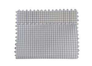 Quality Antistatic 2.5mm Grid ESD Fabric Polyester 1/2 Twill White Blue Yellow Pink Stock wholesale