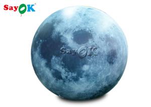Quality Yard Led Lighting 3m Inflatable Moon Balloon wholesale