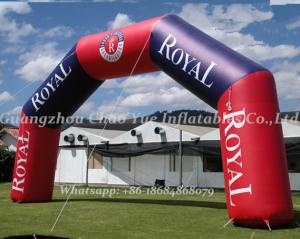 Quality Red Inflatable Air Arch/Archway with Logos (CY-M2122) wholesale