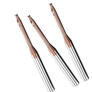 Quality Extra Long Neck 2 Flutes 2mm Square Nose End Mill Hrc65 SX wholesale