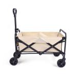 Steel Frame Folding Wagon Cart Compact Foldable Wagon For Camping Creative