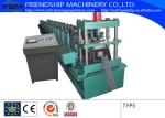 Hydraulic Mould Cutting Rack Roll Forming Machine With 4kw Main Motor Power