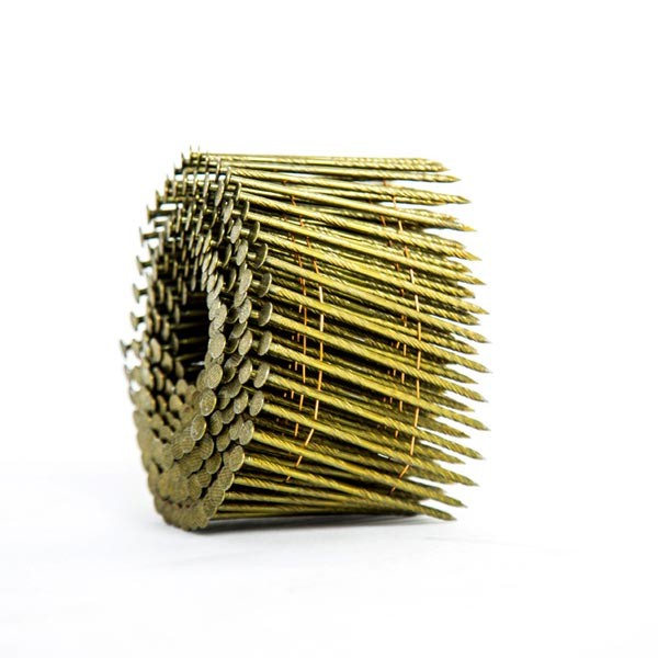 2.1 - 4.3 Mm Steel Pneumatic Nail Gun Wood Pallet Coil Nail