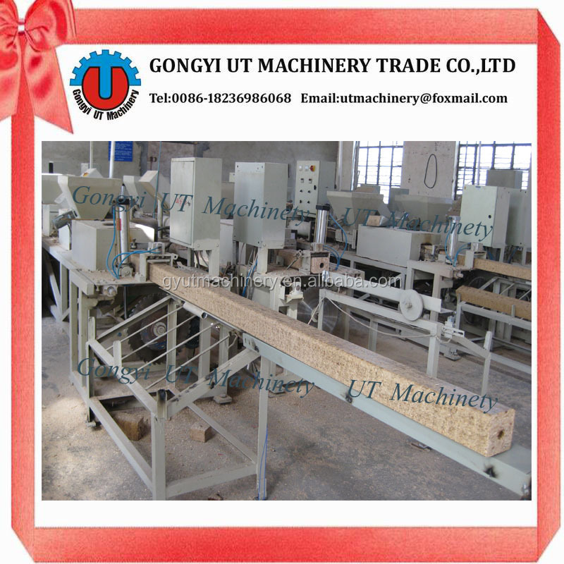 High Productivity Sawdust Recycling Wood Pallet Block Press Machine for Wood Chip Blocks
