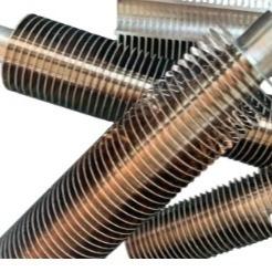 Quality DELLOK Heat Exchanger Welded Fin Tube Coil Annealing wholesale