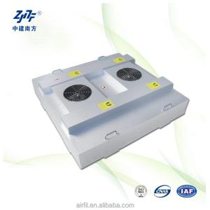 Quality 16KG FFU Fan Filter Unit SUS304/201 Stainless Steel/Aluminum Zinc Coated Sheet Efficiency 99.99% H14 wholesale