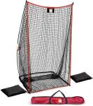 4x7FT Soccer Practice Kicking Net Fiberglass Portable Kicking Net