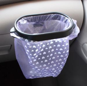 Quality Car trash bag holder rack in plastic material wholesale