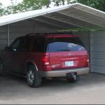 Steel Structure Car Garage