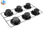 RK Bakeware China Foodservice NSF 6 Cups Stainless Steel Nonstick Popover Pan