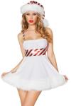 Spandex Sexy Christmas Costume , Snowman Ladies Christmas Fancy Dress