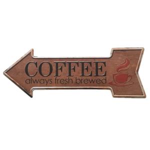 Quality Arrow Vintage Wall Arts for Club/Restaurant, Beer Metal Tin Poster, Retro Beverage Tin Sign wholesale