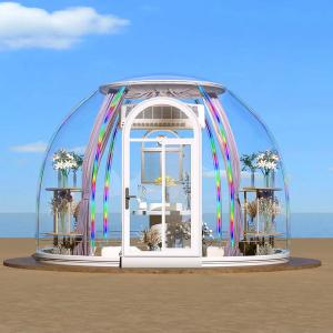 Quality Prefab Luxury Hotel Resort Transparent Bubble Dome Tent Planetarium Dome Round Dome Tent wholesale