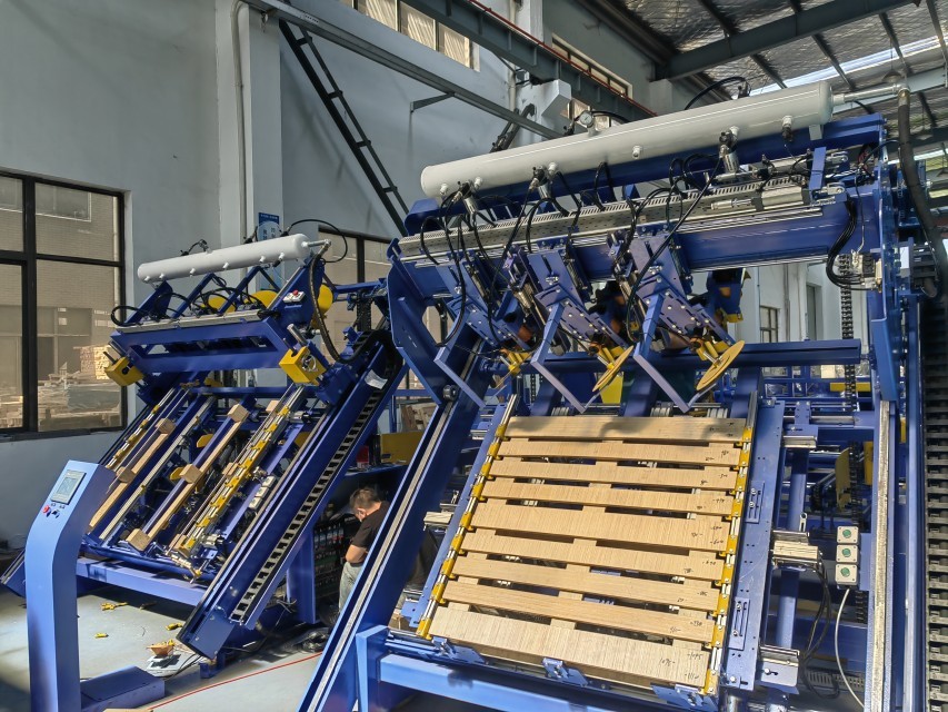 Wood Pallet Machine Double Head Notcher Pallet Notching Machine600-800pcs/H