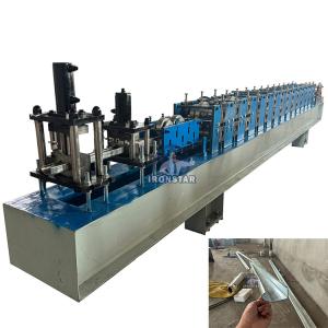 Quality 2024 Full automaticBest Seller Steel Roller Shuttering Door Guide Rail Roll Forming Machine wholesale