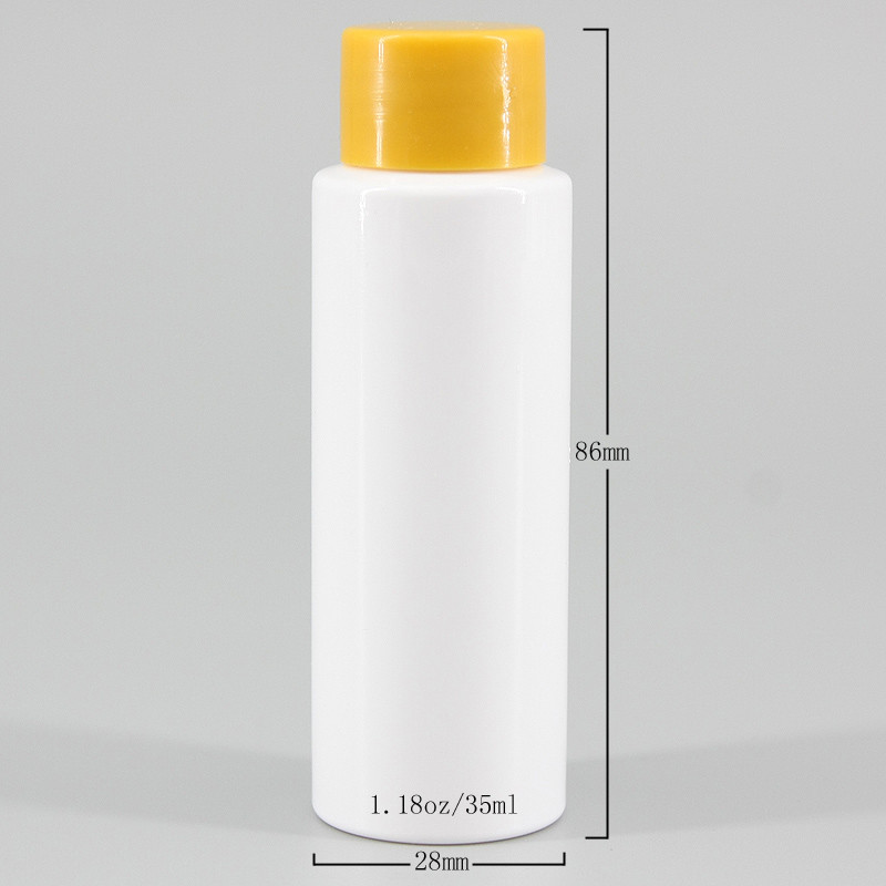 PET 20mm White 35ml Plastic Liquor Bottles