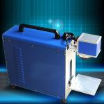 factory price--fiber laser marking plastic/printer machine code
