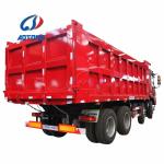 Manual Transmission 60 Cubic Meter Tipper Trailer 40 Ton Sand Tipper Trucks Logo