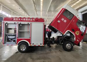 Quality Shanghai Jindun 30 Pieces Emergency Rescue Truck , 5 Person Fire Equipment Truck wholesale
