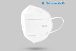 Outdoor Use Kids Face Mask Anti Virus Flat Fold Shape White Color Without Valve