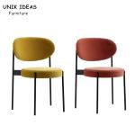 Elegant Iron Metal Base Dining Chair Hotel Banquet Restaurant Leisure Chairs
